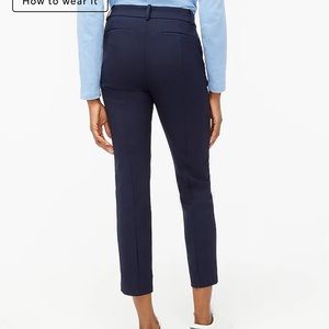 Jcrew factory straight leg navy size 2P new with tags